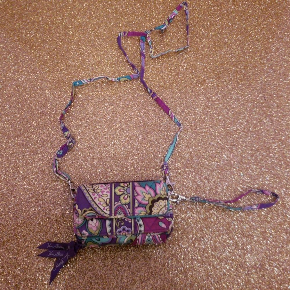 Vera Bradley Iconic Crossbody Wallet